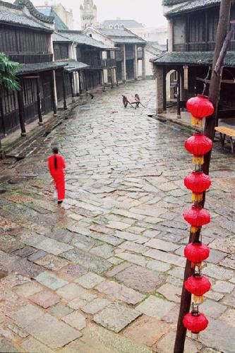 东阳横店老街天气