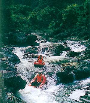 惠州龙花洞响水河漂流天气